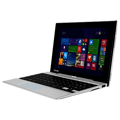 Toshiba Satellite Click Mini L9W-B Convertible Tablet & Laptop, Intel Atom, 2GB RAM, 32GB SSD, Office 365, 8.9  Full HD Touch Screen Pearl White